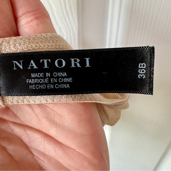 Natori Women’s Bra, Nude, with mesh overlay. Size 36B - Picture 6 of 6